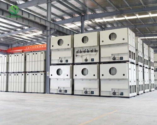 ISO 9001 Goedgekeurde Verticale Elektrische Korreldroger Bewerkend 15 Ton