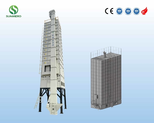 15T het Drogende Centrum van Paddy Dryer Machine For Paddy vóór Rijstmalen