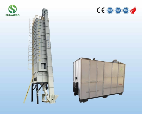 80T Paddy Dryer Machine Agriculture Farm-Machine met de Oven van de Rijstschil