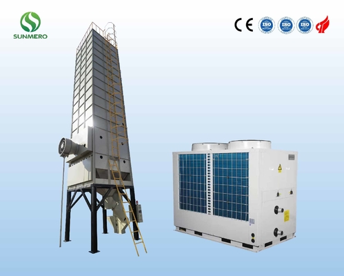 Lage Temperatuur die 20 Ton Mixed Flow Dryer For-Rijstmolenaars doorgeven