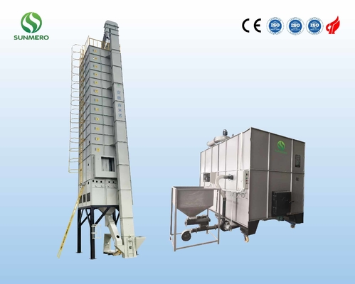 80T Paddy Dryer Machine Agriculture Farm-Machine met de Oven van de Rijstschil