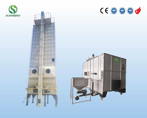 30T compacte de Korreldroger van de Structuurrijst, Paddy Grain Dryer Automatic
