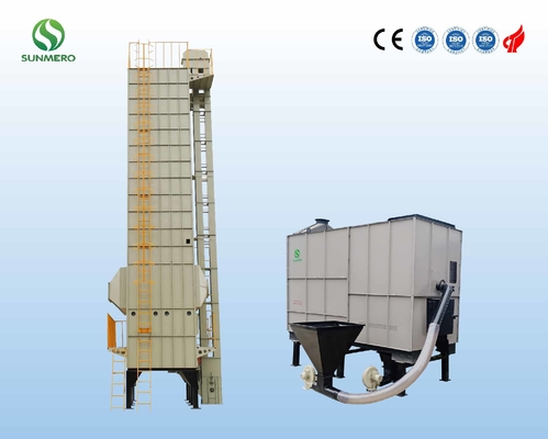 380V volledig Automatische het Opnieuw circuleren Korrel Drogere 15 Ton Per Batch