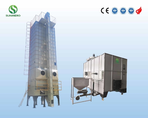 Het verticale Gemengde Materiaal van de de Rijstverwerking van de Stroomkorrel Drogere 50tons/Batch