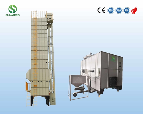 Verticale de Korrel Drogere 60 Ton van de Roestvrij staalpartij voor Paddy Drying