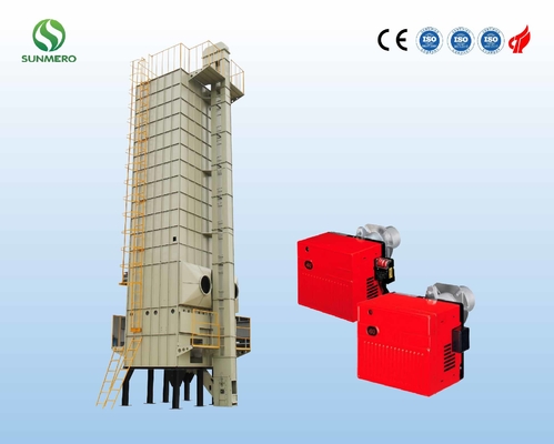15ton verticaal die Mechanische Droger voor Graan Hoge Automatisering doorgeven