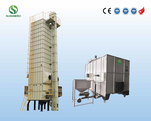 Het verticale Gemengde Materiaal van de de Rijstverwerking van de Stroomkorrel Drogere 50tons/Batch
