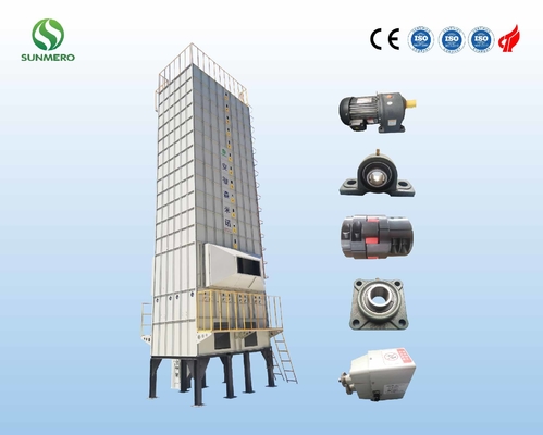 ISO14001 verklaarde Automatische Paddy Grain Dryer In Rice-Industrie