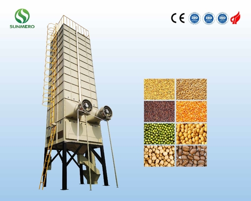 15ton verticaal die Mechanische Droger voor Graan Hoge Automatisering doorgeven