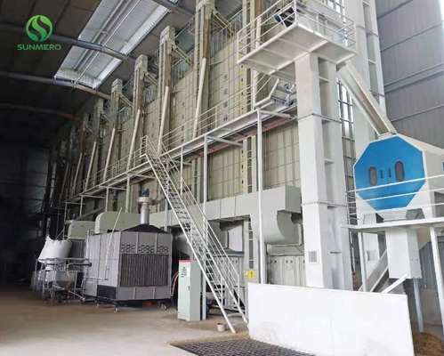 3Kw de Rijst Drogende Machine 8ton van korrelmachines per Uur voor de Installatie van de Rijstverwerking