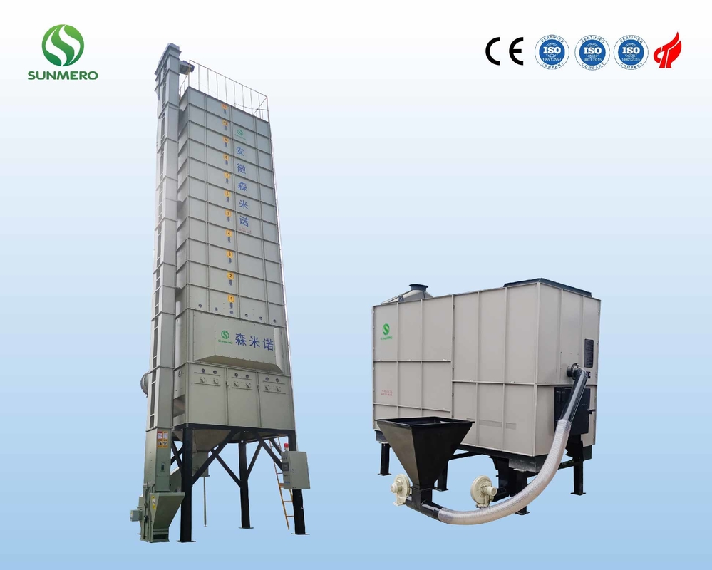 20T het doorgeven van Paddy Rice Dryer, de Droger van de Rijstschil voor het Graanpadie van de Tarwemaïs