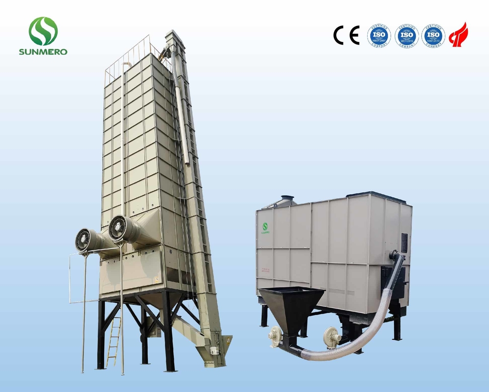 Partijtype Doorgevende Korrel Drogere Machine, Gemengde Stroomdroger voor Tarwe