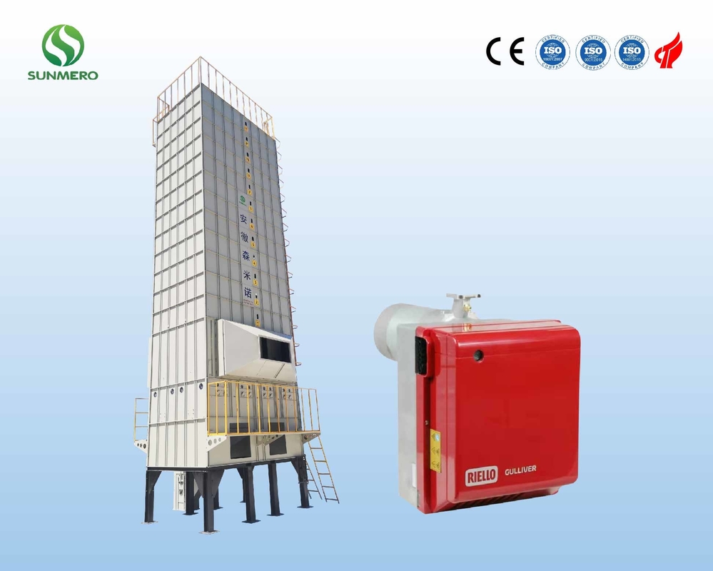 Lage Temperatuur die de Goedkeuring van Paddy Grain Dryer ISO9001 van Graan doorgeven