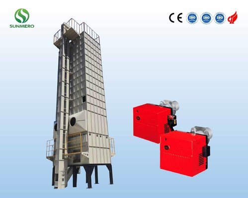 30 Ton Agricultural Rice Drying Equipment Slijtvast met IOS9001